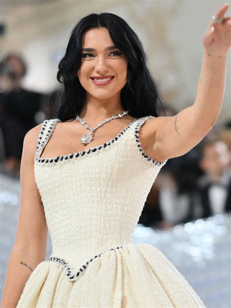 dua lipa chanel dress dupe